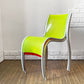カルテル Kartell FPE chair スタッキングチェア ダイニングチェア アルミ ポリプロピレン グリーン ロンアラッド イタリアモダン 廃番 ◎