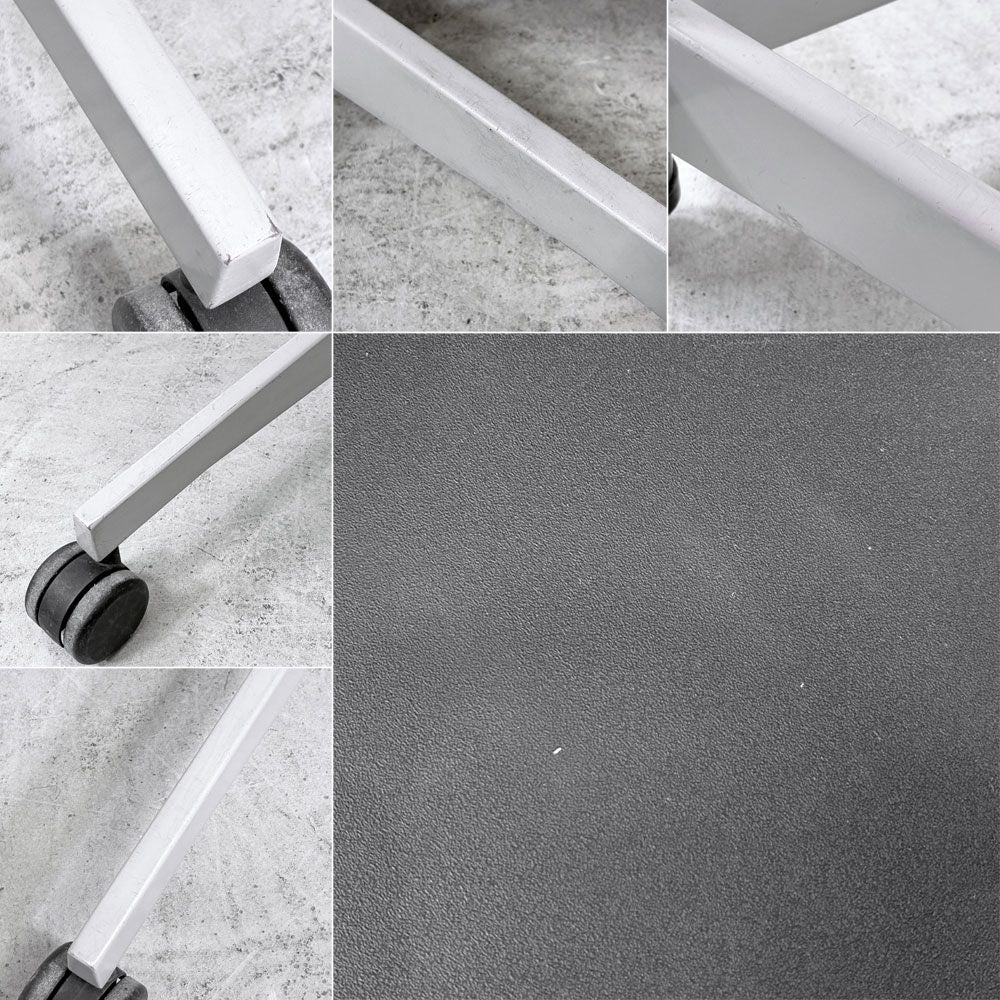 ヴィトラ vitra ゼロフォー 04. スタジオチェア  デスクチェア アームレスト付 ブラック マールテン・ヴァン・セーヴェレン 昇降機能 B ●