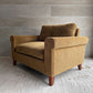 トラックファニチャー TRUCK FURNITURE FKソファ FK SOFA 1.5シーター F-21 グリーンコーデュロイ ウォールナット無垢材 定価￥352,000- ♪