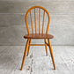 アーコール Ercol フープバックチェア ダイニングチェア スポークバック エルム材×ビーチ材 UKビンテージ 英国家具 ♪