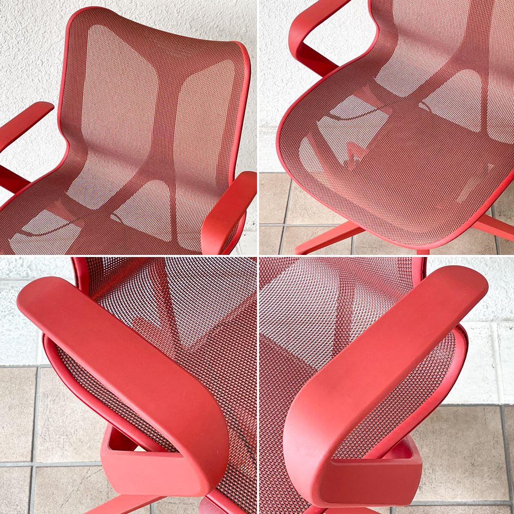 ハーマンミラー Herman Miller コズムチェア Cosm Chair キャニオン ローバック 固定アーム スタジオ7.5 定価247,500円 ◇