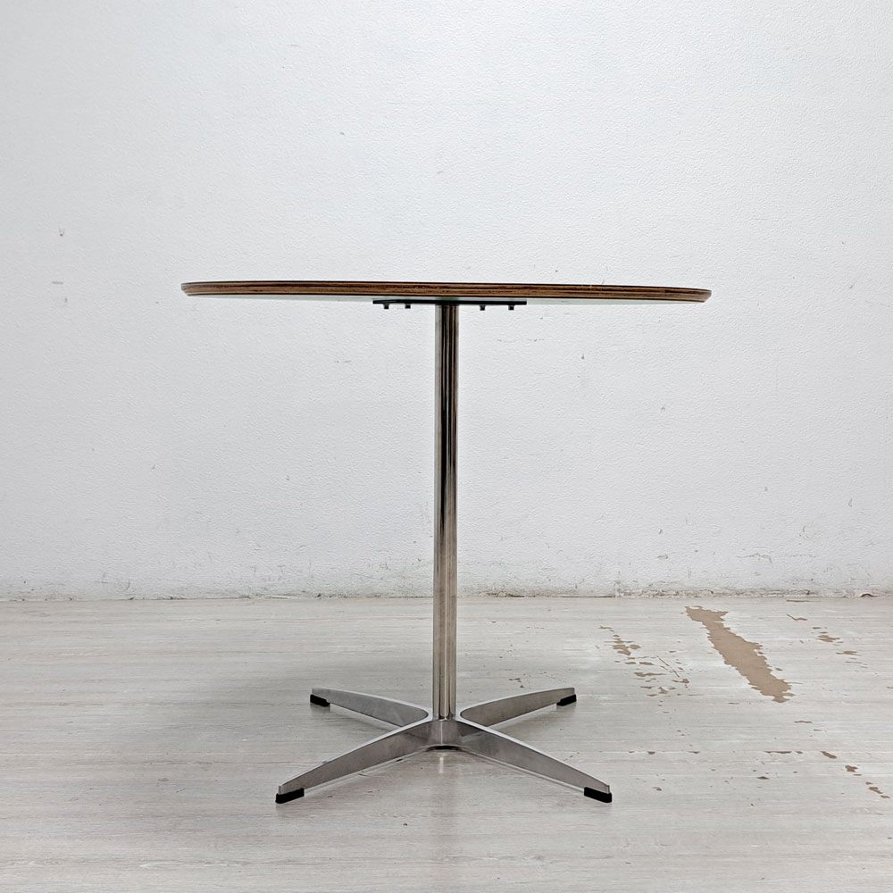 FRNHT Furnihunter カフェテーブル T24 Retro cafe table ダイニングテーブル ラウンド Φ80cm グリーン スチールレッグ ●