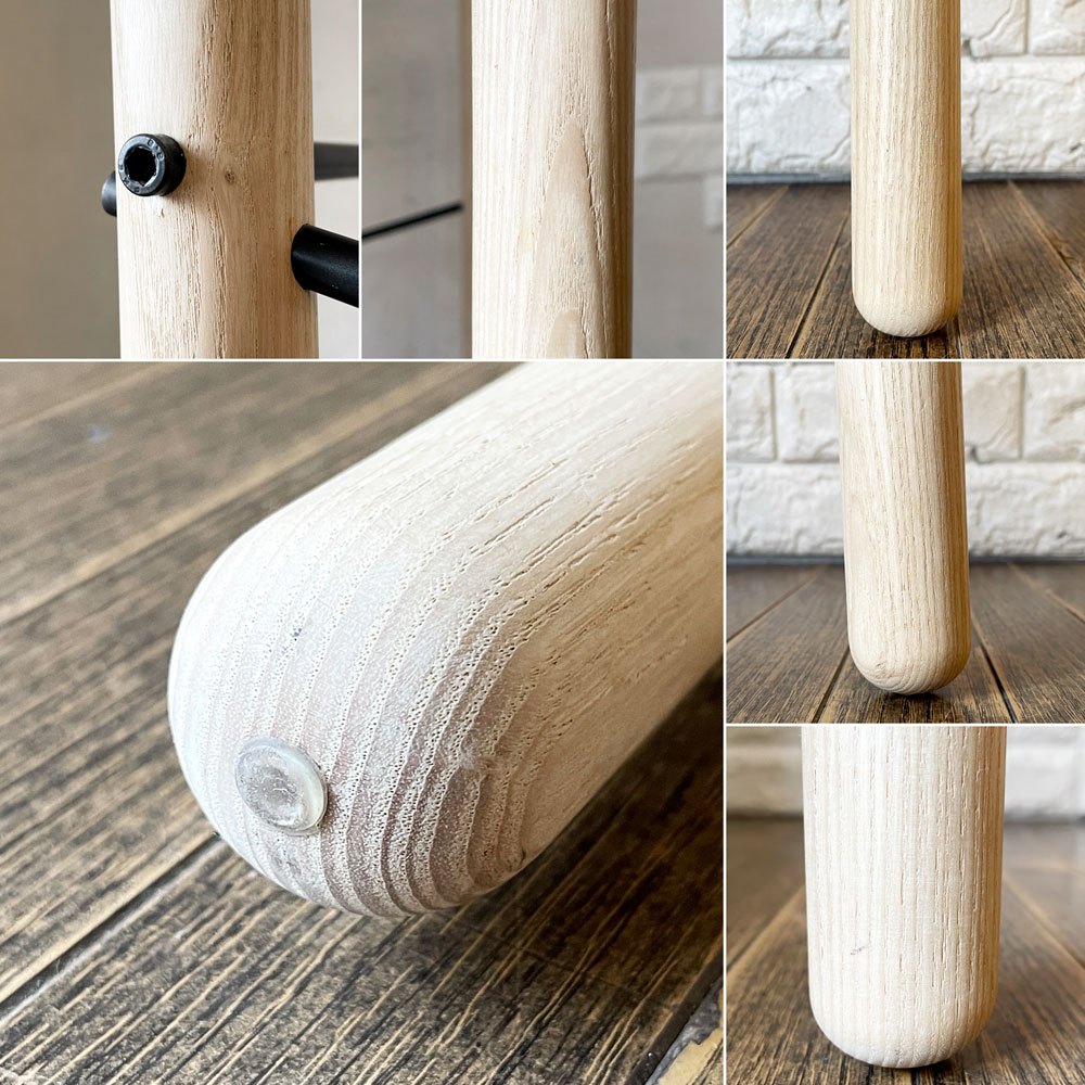 ノルメイド Norrmade スティック STICK シューズラック アッシュ材×スチール トゥールズデザイン Tools Design デンマーク 定価￥30,250- 廃番 ◎