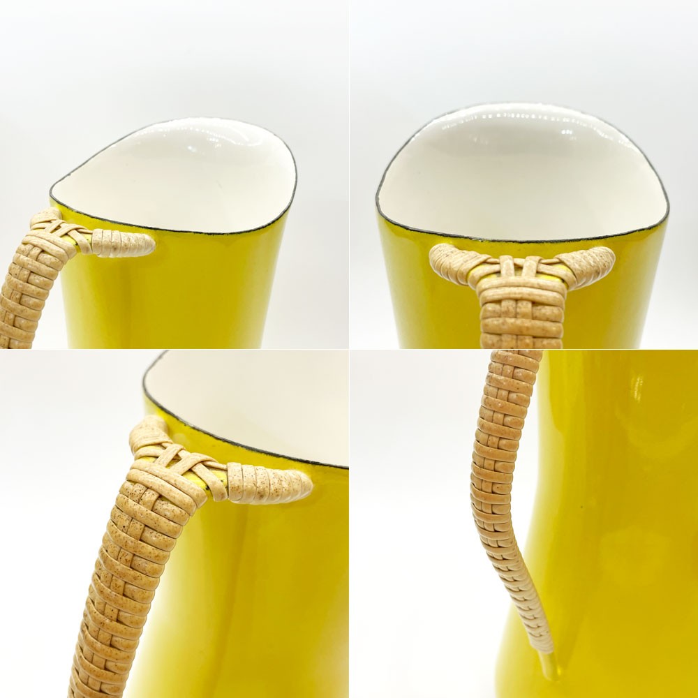 ダンスク DANSK コベンスタイル Koben style ホーロー ピッチャー イエロー Lサイズ H24cm 琺瑯 ジャグ イェンス・クイストゴー Jens Quistgaard★