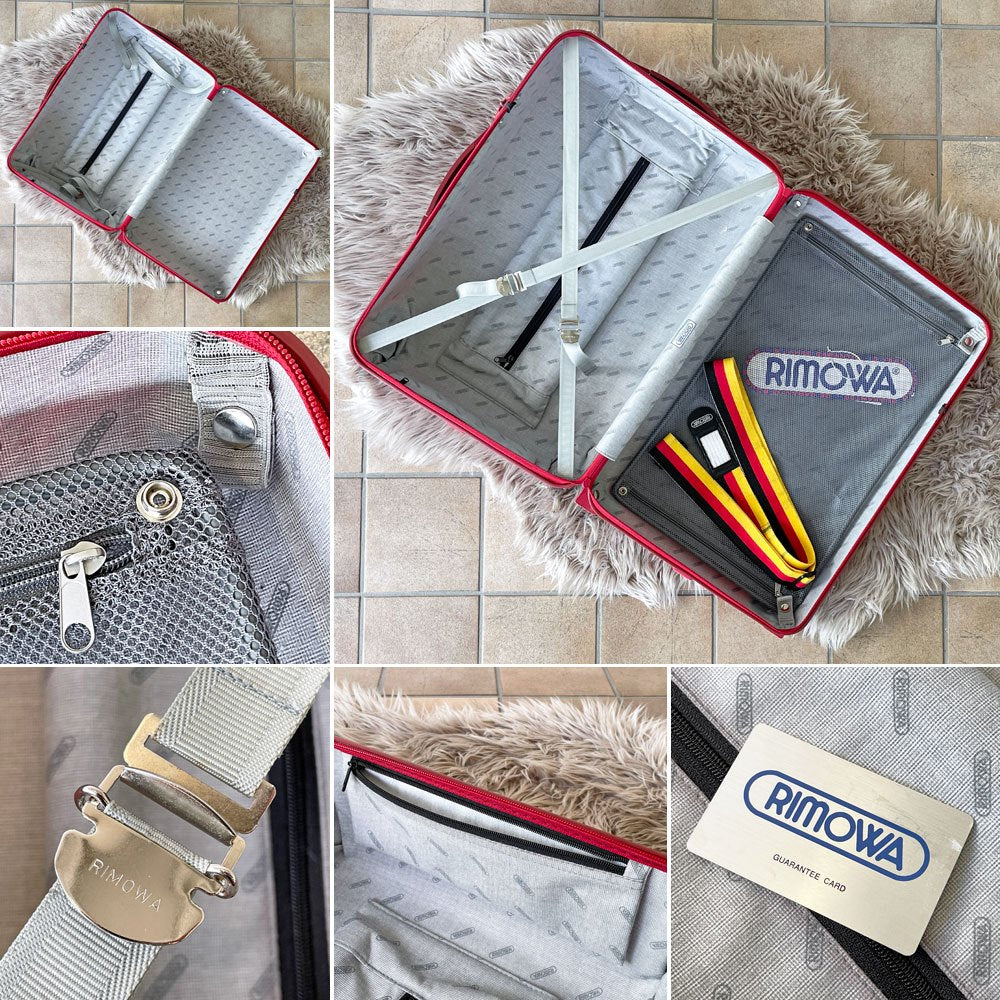 リモワ RIMOWA サルサ SALSA スーツケース ポリカーボネート キャリーバッグ レッド 63L 2輪  ◇