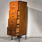 トラックファニチャー TRUCK FURNITURE ライブラリー ハイ チェスト LIBRARY HIGH CHEST ナラ無垢材 インダストリアルデザイン ●
