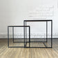 アスプルンド ASPLUND ダリールズ dareels ネストテーブル TWO NEST TABLE 2点セット デビッド・ジョフラ David Jofra 定価￥88,000- ◎