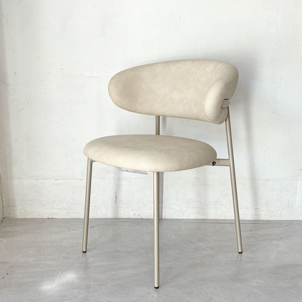 カリガリス Calligaris オレアンドロ OLEANDRO ダイニングチェア PVC張り 合成皮革 イタリア製 2025年製 美品 A★
