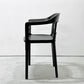 マジス Magis スティールウッドチェア Steelwood Chair アームチェア ブラック × ブラック ビーチ ロナン＆エルワン・ブルレック イタリア ●