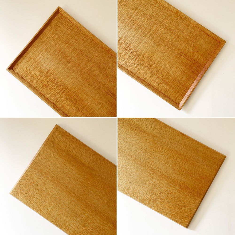 富井貴志 Takashi Tomii シキモノ shikimono 木製トレイ Mサイズ 20×30cm ナラ材 プレート 盆 木工 現代作家 定価￥11,550- A ◎