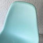 ハーマンミラー HermanMiller サイドシェルチェア ドゥエルレッグ DSW アクアスカイ × エボニー ポリプロピレン製 イームズ ミッドセンチュリー ◇