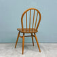 アーコール Ercol フープバックチェア ダイニングチェア スポークバック エルム材×ビーチ材 UKビンテージ 英国家具 ◎