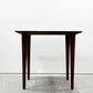 オーガニックモダニズム Organic Modernism フット Futto スクエアテーブル アメリカンウォールナット 船底エッジ ナチュラルモダン ●