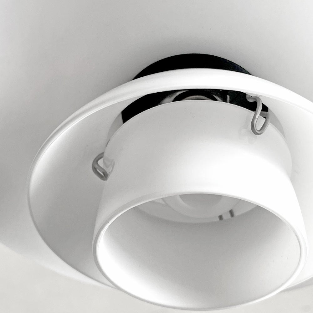 ルイスポールセン Louis Poulsen PH2/1 Pendant ペンダントライト 乳白ガラス シルヴァークローム Φ20cm ポール・ヘニングセン 定価112,200円 C ■