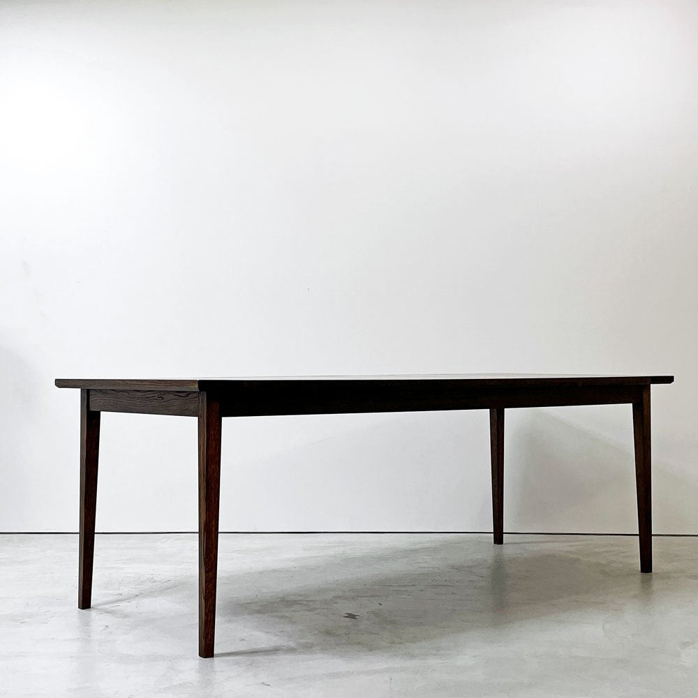 スタンダードトレード STANDARD TRADE DNT-02B ダイニングテーブル オーク無垢材 W200cm セミオーダー品 ●