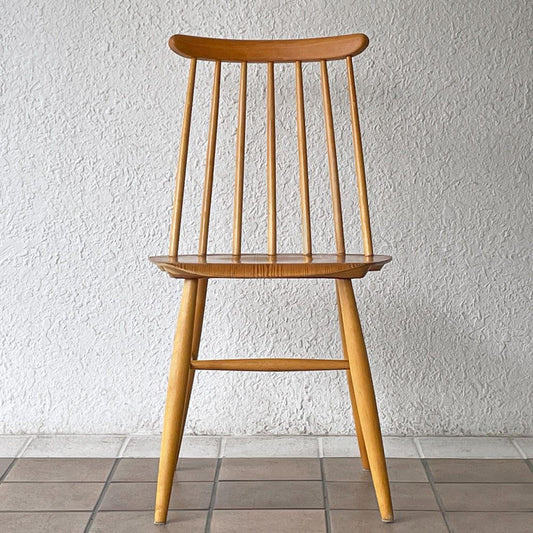 エズビーヴァーケン Edsby Verken T65 ファネットチェア Fanett Chair ダイニングチェア アッシュ材 イルマリ・タピオヴァーラ スウェーデン 北欧ビンテージ 希少 ◇