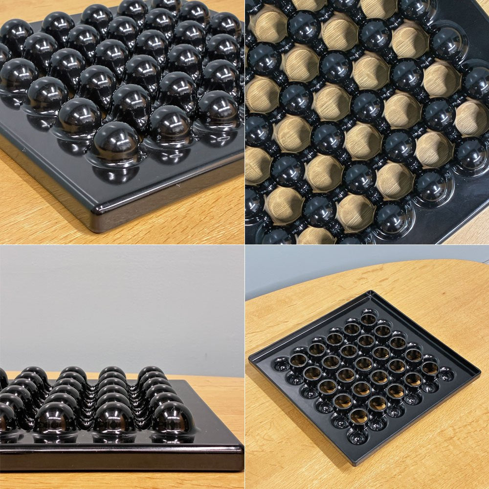 オリベッティ olivetti シンテシス 45 Synthesis 45 Ashtray 灰皿 ブラック エットーレ・ソットサス Ettore Sottsass ポストモダン イタリア ◎