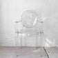 カルテル Kartell ルイゴースト LouisGhost アームチェア クリスタル スタッキング フィリップ・スタルク Philippe Starck イタリア A ★