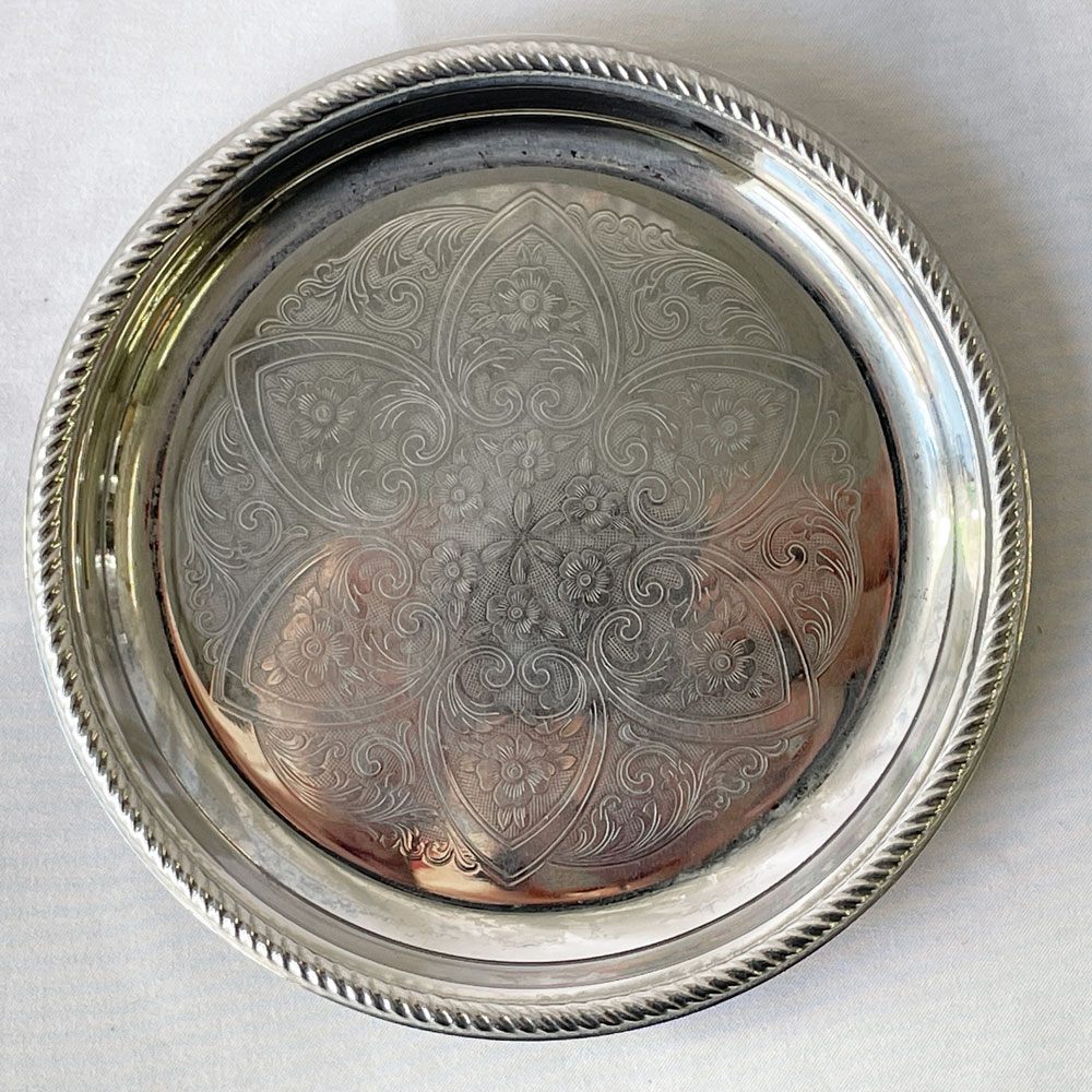 アレッシィ ALESSI メルクリオ MERCURIO グラスコースター Ufficio Tenico Alessi 植物模様 ボタニカル ◇