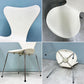 フリッツハンセン Fritz Hansen 3107 セブンチェア ホワイト ラッカー仕上げ スタッキング アルネ・ヤコブセン デンマーク 北欧家具 ◎