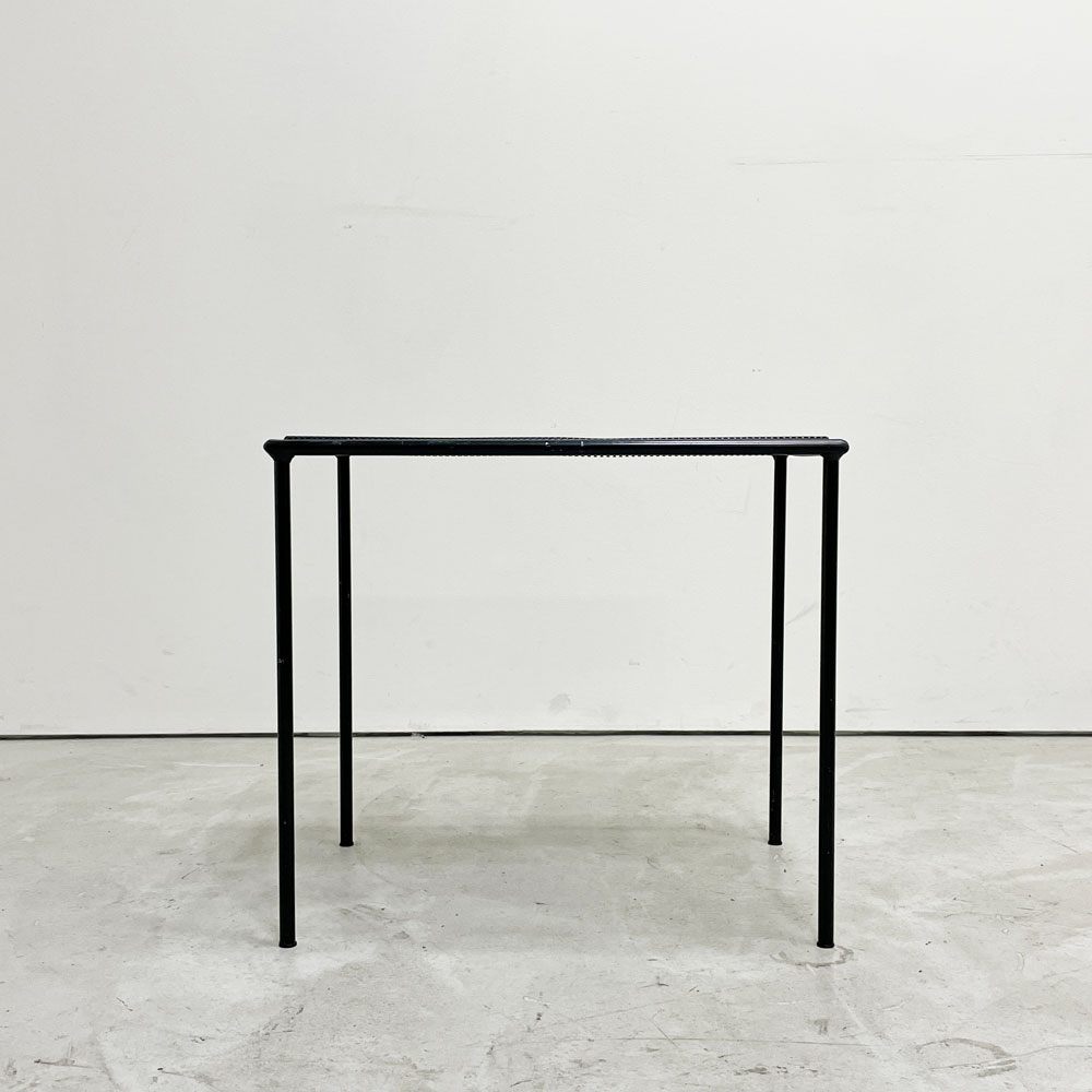 アルティメタ Artimeta メタルサイドテーブル METAL SIDE TABLE パンチングメタル天板 ブラック フロリス・フィーデルディ FLORIS FIEDELDIJ オランダビンテージ  ●