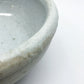 壷田和宏・亜矢 白磁 玉縁大鉢 Φ22.5x9.5cm 現代作家 ●