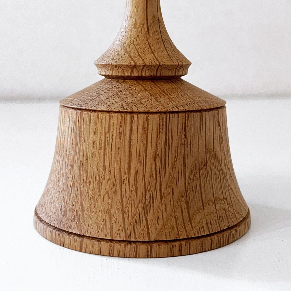 市川岳人 Takehito Ichikawa 燭台 飾台 オーク材 H17.5cm 木工作家 現代作家 B ◎
