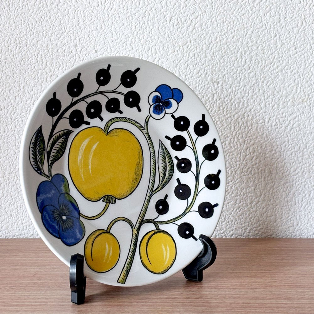 アラビア ARABIA パラティッシ PARATIISI プレート 17cm 1969-71年 初期ロゴ フィンランド ビンテージ 北欧食器 ◇