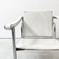 ル・コルビュジェ Le Corbusier LC1 スリングチェア ホワイトレザー 名作家具 リプロダクト品 ●