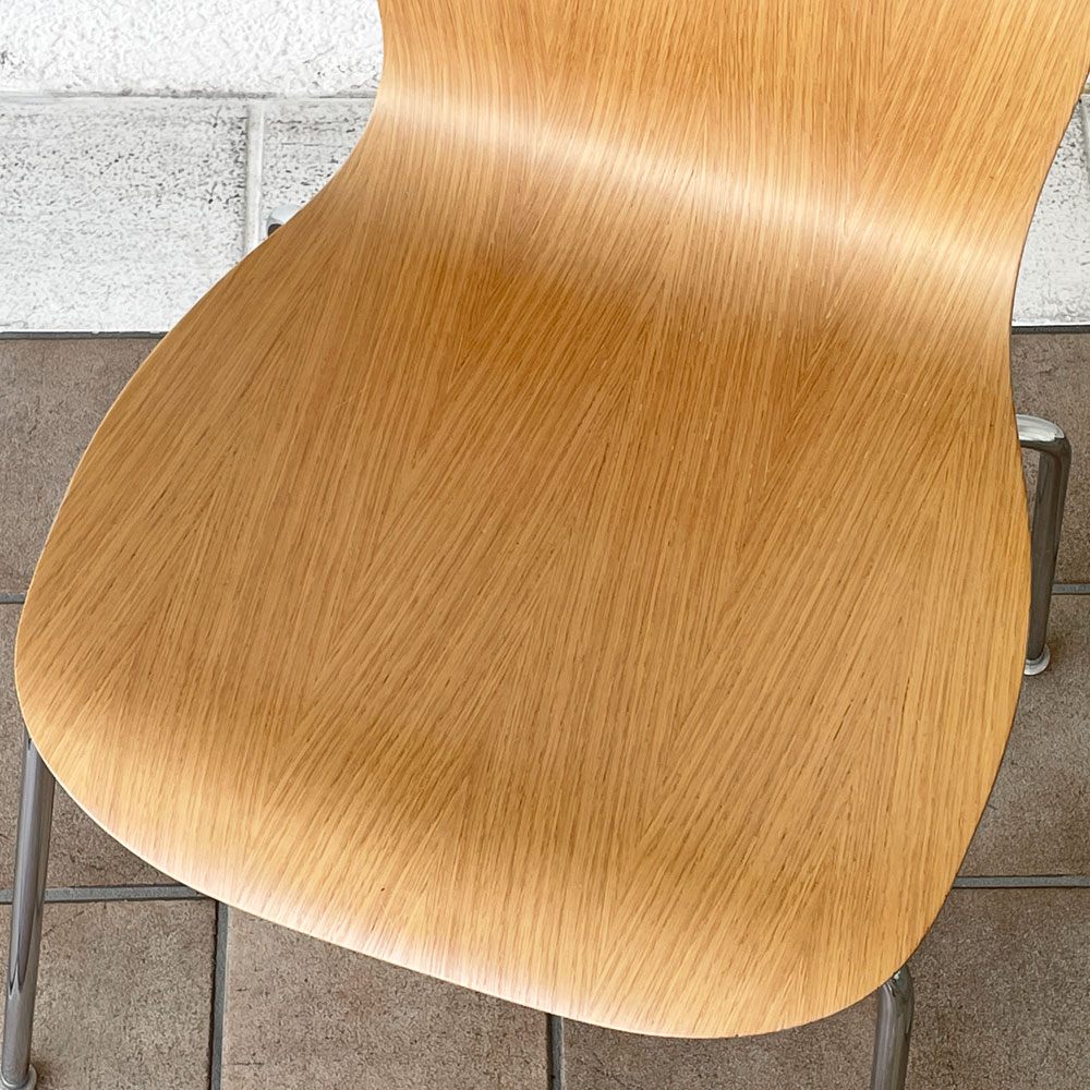 カッペリーニ Cappellini テイト TATE スタッキングチェア プライウッド ジャスパー・モリソン オーク材 スーパーノーマル A ◇