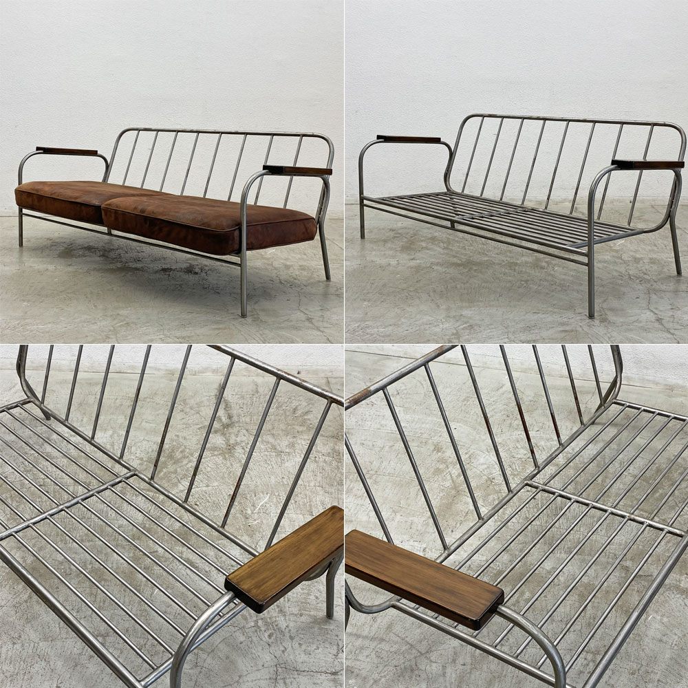 ジャーナルスタンダードファニチャー journal standard Furniture ラバル ソファ LAVAL SOFA 2Pソファ レザー インダストリアル ビンテージスタイル  ◎