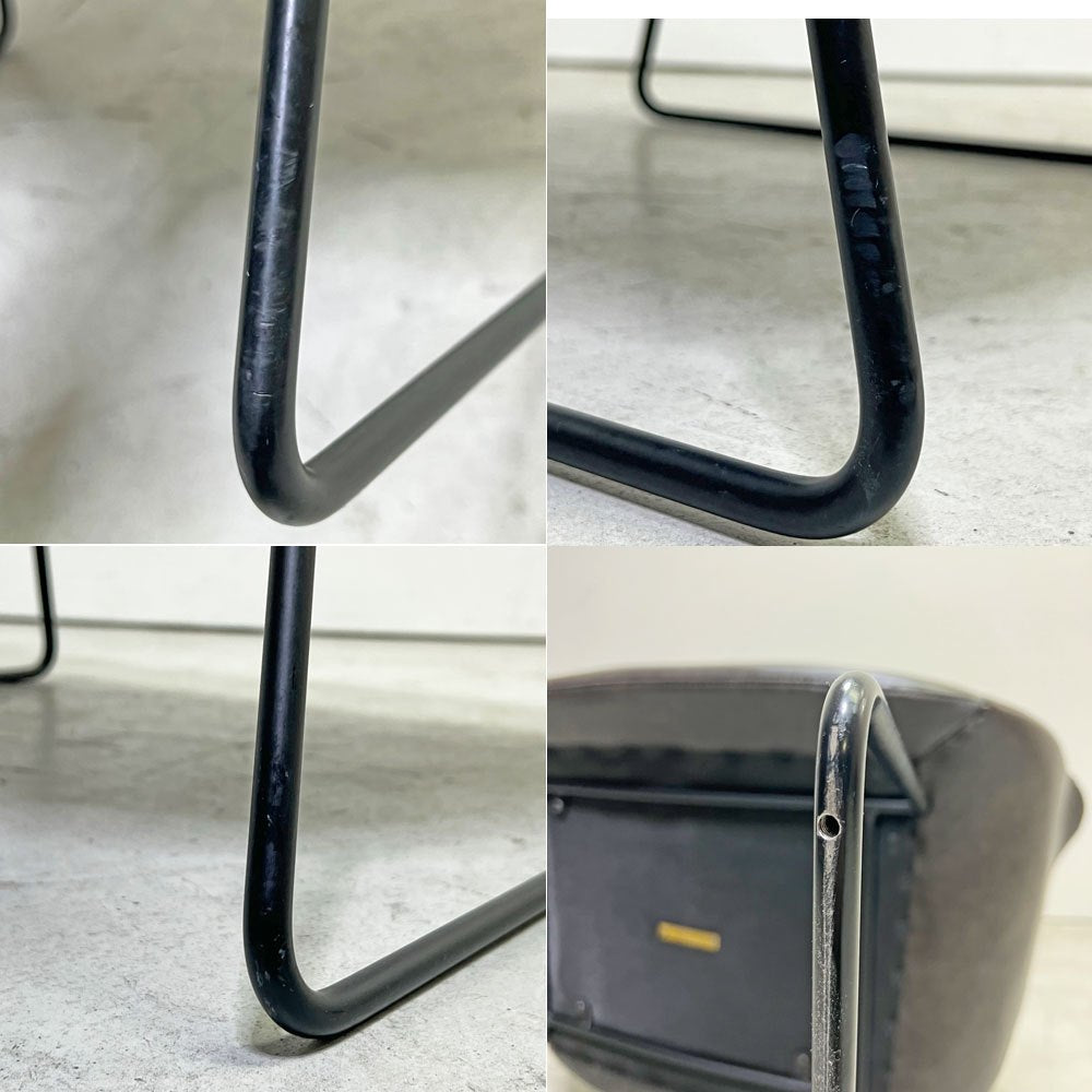アデペシュ adepeche パニッシュ シェルチェア PUNISH shell chair アームチェア  PUレザー 合皮 スチール インダストリアル ●