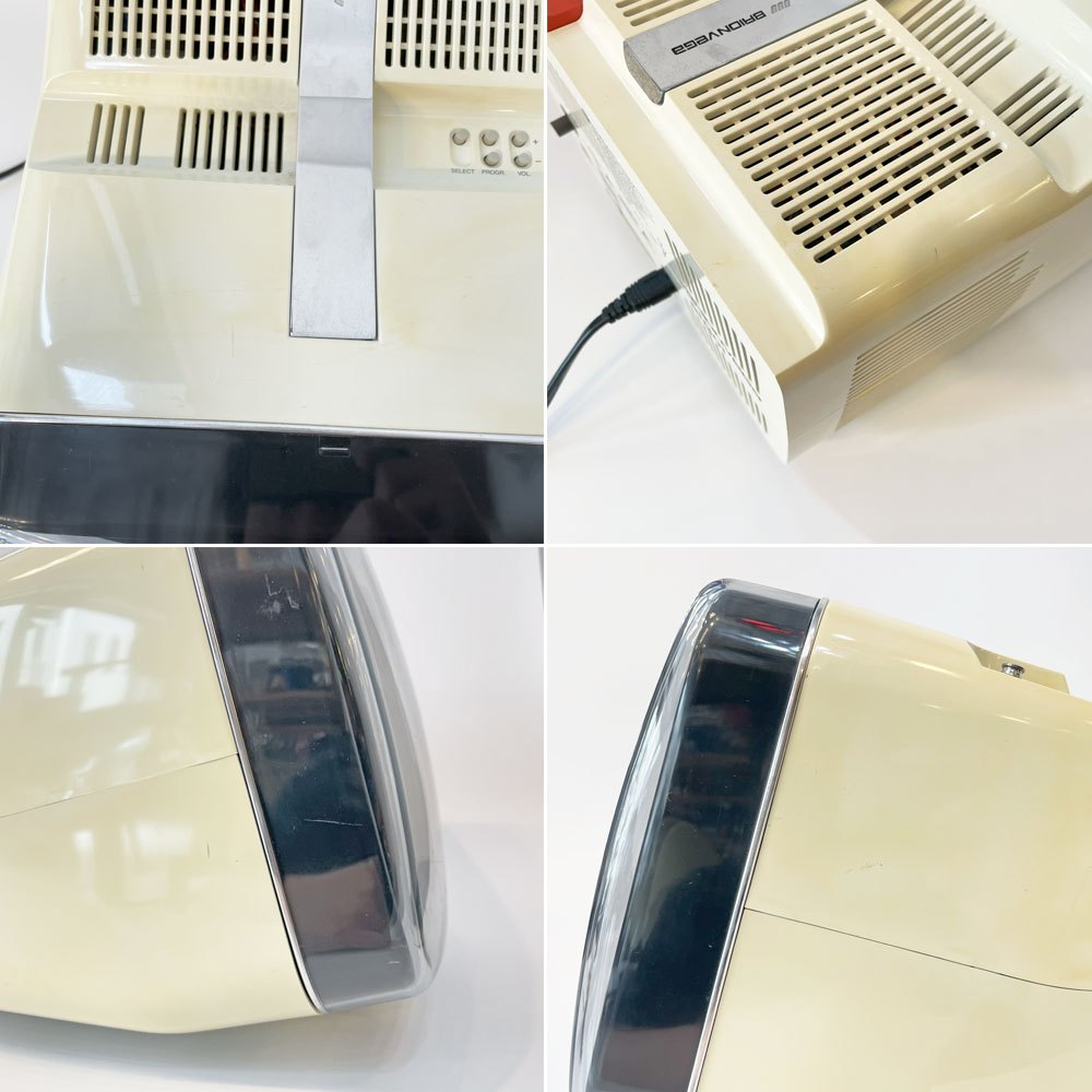 ブリオンベガ BRIONVEGA アルゴル algol ポータブルTV テレビ スペースエイジ ミッドセンチュリー 復刻 ★