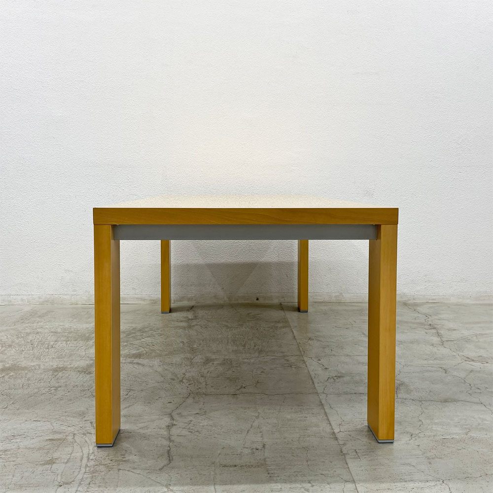 カッシーナ Cassina 363 M.I.R ミール ダイニングテーブル メープル材 ハンス・ウェッツスタイン Hannes Wettstein ナチュラルモダン W210cm ◎