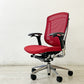 オカムラ okamura コンテッサ Contessa オフィスチェア スタンダードタイプ ランバーサポート付 CM32AB FBF9 可動肘 メッシュ レッド ●