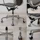 ハーマンミラー Herman Miller イームズアルミナムグループチェア マネージメントチェア アルミバフベース ガス圧昇降仕様 5本脚 キャスタータイプ 本革 イームズ D ●