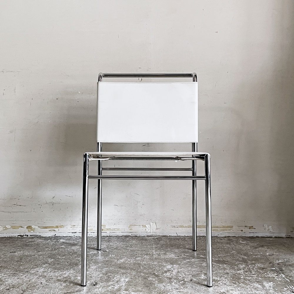 スティールライン Steel Line ロクエブリューン ROQUEBRUNE ダイニングチェア アイリーン・グレイ Eileen Gray モダンデザイン リプロダクト品 B ■