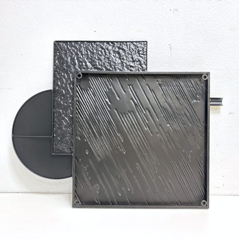 咲羅多 SAKURADA modern square mini アイアンウォールデコ 壁飾り 壁掛けインテリア W76cm  縦横展示可 ●