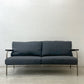 ジャーナルスタンダードファニチャー journal standard Furniture ラバル ソファ LAVAL SOFA 2Pソファ ビンテージスタイル スチール ファブリック ウレタン 新品張替え済み ●