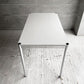USMハラー USM Haller モジュラーファニチャー ハラーテーブル ワークデスク ダイニングテーブル MDF ピュアホワイト アジャスター付 高さ調節機能付き スイス ♪