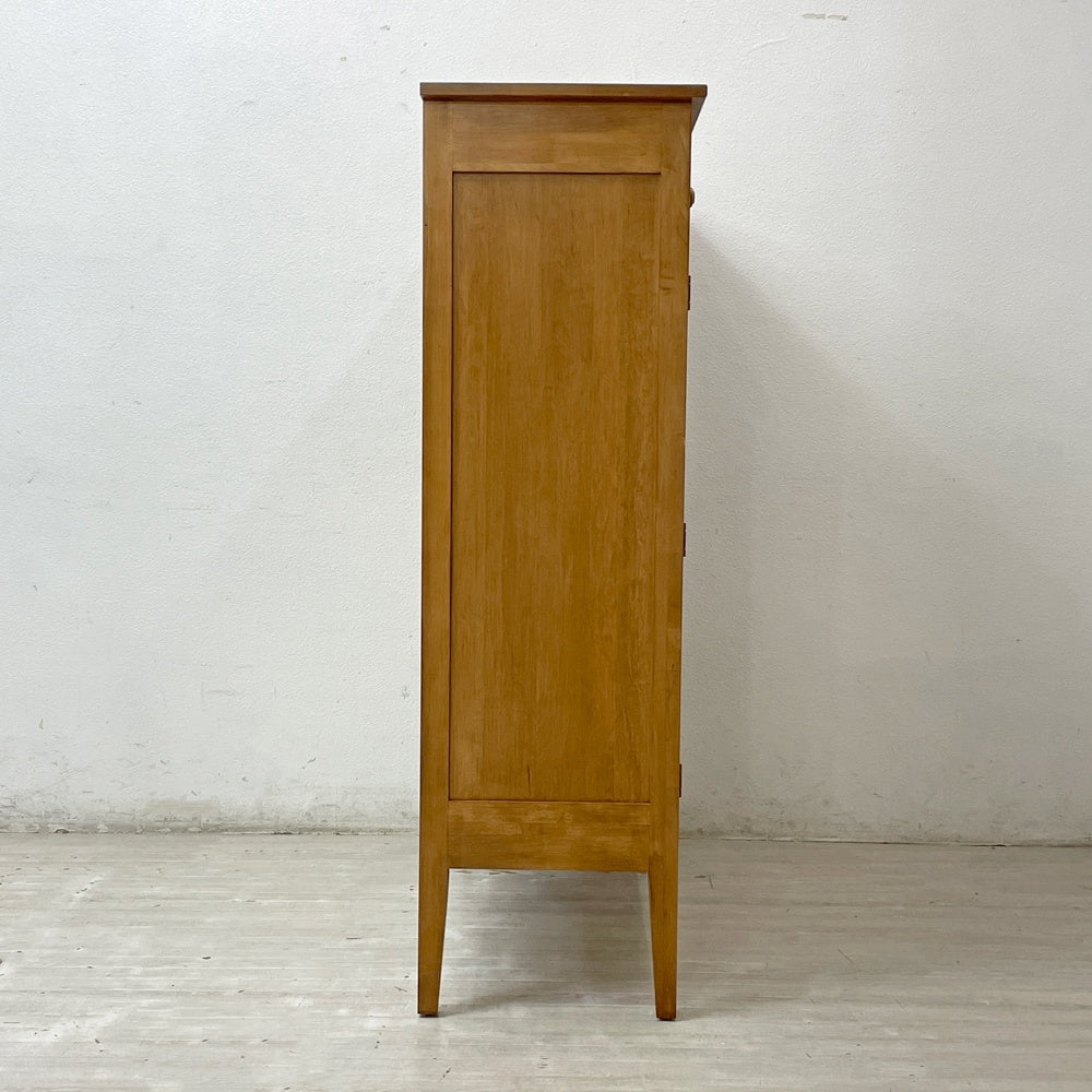 イーセンアーレン ETHAN ALLEN ビンテージ パイセーフ キャビネット Pie Safe Cabinet キッチンキャビネット 食品保管庫 パイン材 パンチングメタルドア アーリーアメリカン カントリースタイル 米国家具 ●