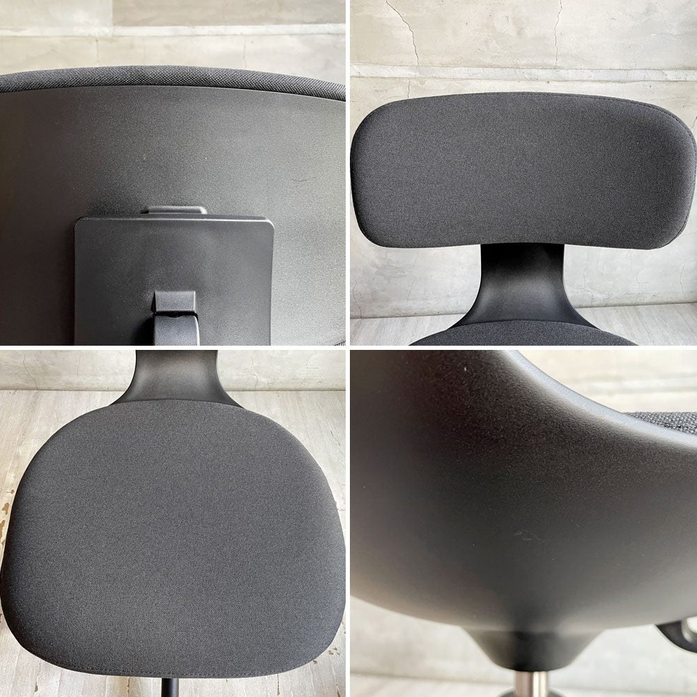 ヴィトラ vitra ルーキー Rookie デスクチェア キャスターチェア コンスタンチン・グルチッチ ブラック系 ファブリック 定価￥78,100- ♪