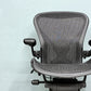 ハーマンミラー Herman Miller アーロンチェア クラシック Bサイズ ポスチャーフィット フル装備 グラファイトベース デスクチェア オフィスチェア 2019年製 ◎