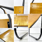 クラッシュゲート CRASH GATE ノットアンティークス Knot antiques ブルーノチェア RP6 BLUNO CHAIR スタッキングチェア プライウッド スチールレッグ ブラック 関家具 B ●