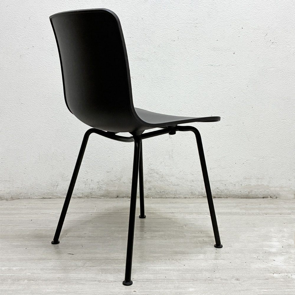 ヴィトラ vitra ハルチューブ HAL Tube サイドチェア ダイニングチェア ブラック ジャスパー・モリソン ●