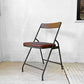 トラックファニチャー TRUCK FURNITURE スットチェア SUTTO CHAIR スチールフレーム オーク無垢材 レザー インダストリアル 廃番  ★