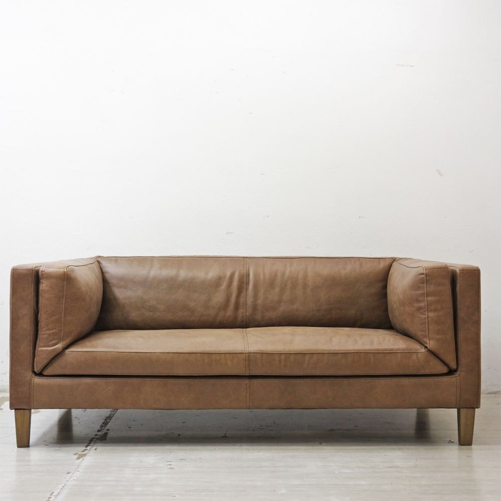 ハロ HALO フリーハンド FREE HAND SPENCER 2Pソファ w185cm 牛本革 英国 ビンテージスタイル アスプルンド取扱 ●