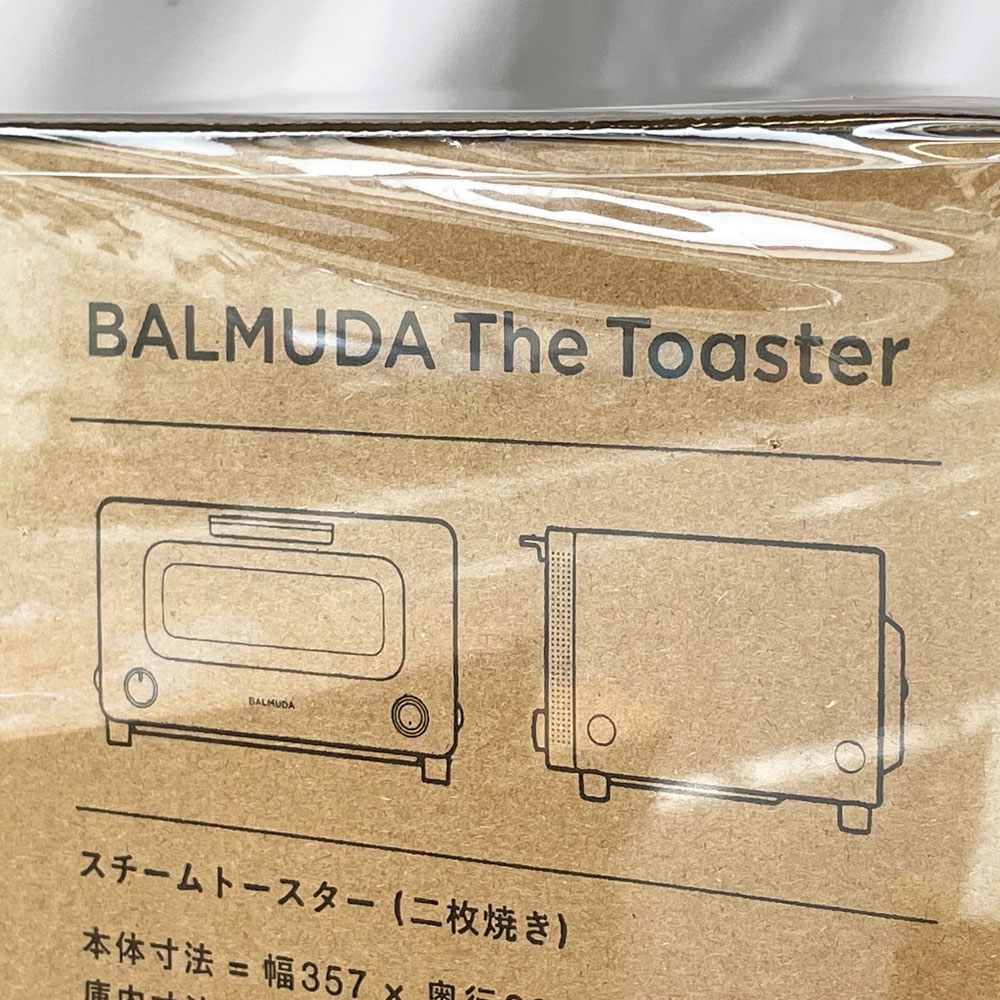 バルミューダ BALMUDA ザ・トースター The Toaster K11A スチームオーブントースター ブラック 取扱説明書＆箱付 未開封 未使用品 ◇