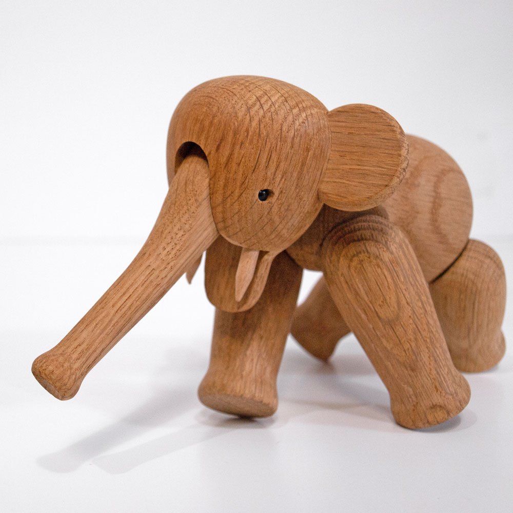 カイボイスン Kay Bojesen エレファント ゾウ Elephant 木製オブジェ デンマーク 現行品 ●