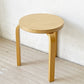 アルテック artek スツール60 Stool60 バーチ材 3本脚 アルヴァ・アアルト ナチュラルラッカー 80周年記念モデル 北欧家具 ★
